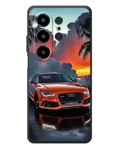 Чехол для Blackview Wave 10 с картинкой «Audi — закат» Чехол для Blackview Wave 10 с картинкой «Audi — закат»