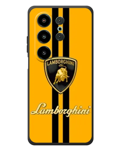 Чохол для Blackview Wave 10 з картинкою «Lamborghini Stripe жовтий»