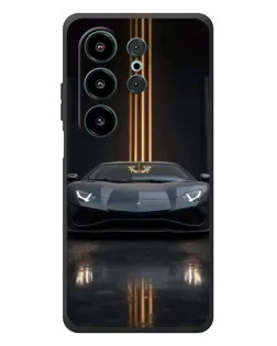 Чохол для Blackview Wave 10 з картинкою «Lamborghini золоті лінії»