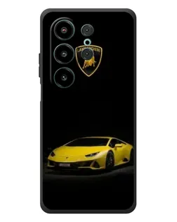 Чохол для Blackview Wave 10 з картинкою «Lamborghini жовтий акцент»