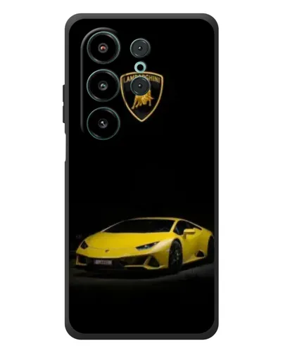 Чохол для Blackview Wave 10 з картинкою «Lamborghini жовтий акцент»