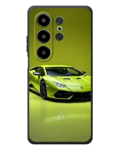 Чохол для Blackview Wave 10 з картинкою «Салатовий Lamborghini Huracan»