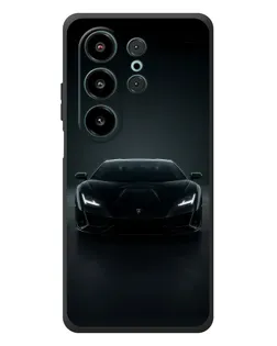 Чохол для Blackview Wave 10 з картинкою «Чорний Lamborghini Aventador»