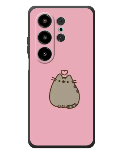 Чехол для Blackview Wave 10 с картинкой «Pusheen сердце» Чехол для Blackview Wave 10 с картинкой «Pusheen сердце»