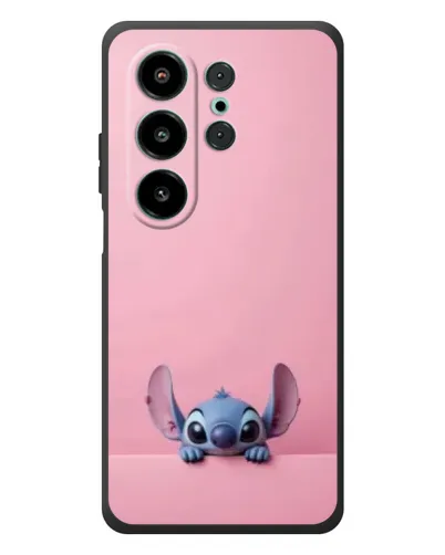 Чехол для Blackview Wave 10 с картинкой «Stitch выглядывает»