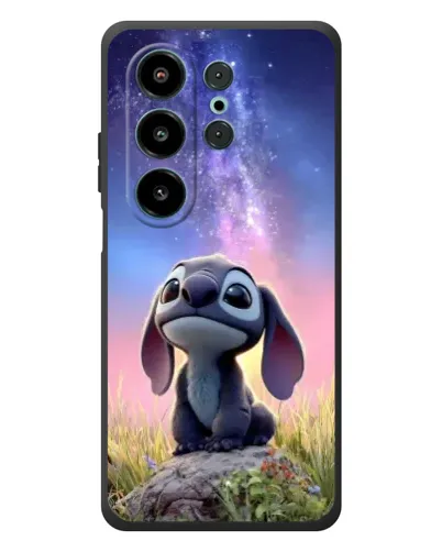 Чехол для Blackview Wave 10 с картинкой «Стич на рассвете»