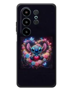 Чохол для Blackview Wave 10 з картинкою «Stitch у квітах»