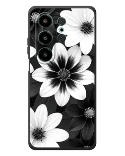 Чехол для Blackview Wave 10 с картинкой «Монохромные астры» Чехол для Blackview Wave 10 с картинкой «Монохромные астры»