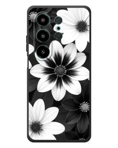 Чехол для Blackview Wave 10 с картинкой «Монохромные астры» Чехол для Blackview Wave 10 с картинкой «Монохромные астры»