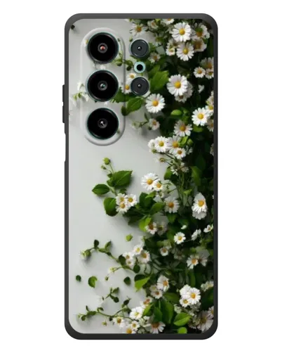 Чехол для Blackview Wave 10 с картинкой «Ветка мелких белых цветов» Чехол для Blackview Wave 10 с картинкой «Ветка мелких белых цветов»