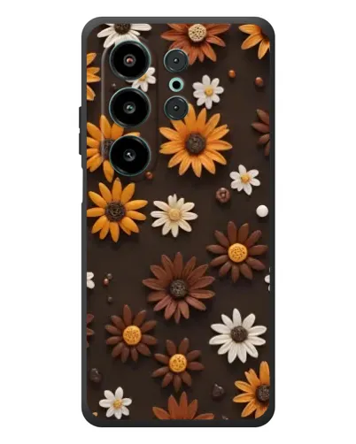 Чехол для Blackview Wave 10 с картинкой «Узор из маленьких подсолнухов» Чехол для Blackview Wave 10 с картинкой «Узор из маленьких подсолнухов»