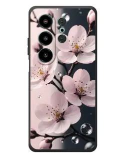 Чехол для Blackview Wave 10 с картинкой «Нежная сакура и капли» Чехол для Blackview Wave 10 с картинкой «Нежная сакура и капли»