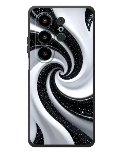 Чехол для Blackview Wave 10 с картинкой «Черно-белая спираль» Чехол для Blackview Wave 10 с картинкой «Черно-белая спираль»