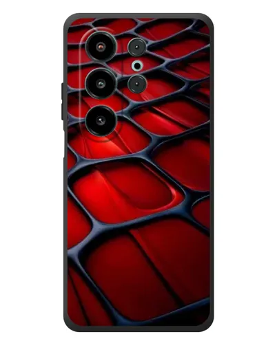 Чехол для Blackview Wave 10 с картинкой «Красная глянцевая сетка» Чехол для Blackview Wave 10 с картинкой «Красная глянцевая сетка»