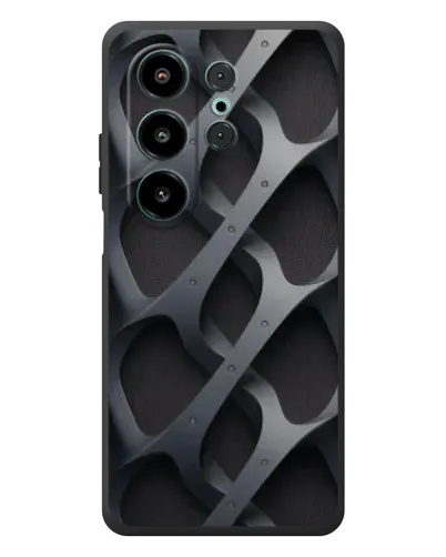 Чехол для Blackview Wave 10 с картинкой «Объемное серое плетение» Чехол для Blackview Wave 10 с картинкой «Объемное серое плетение»