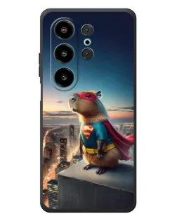 Чехол для Blackview Wave 10 с картинкой «Капи-мен супергерой»