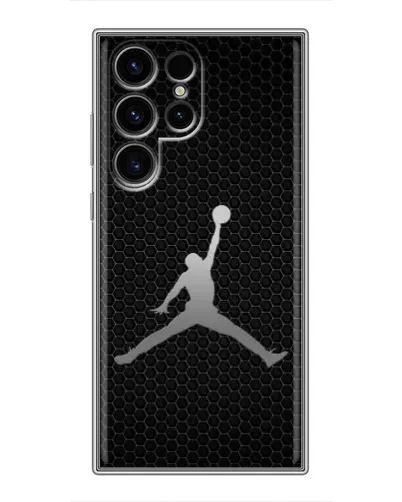 Чехол для Blackview Wave 10C с картинкой «Jordan Dark Carbon»