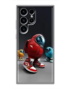 Чехол для Blackview Wave 10C с картинкой «Among Us — 3D стиль»