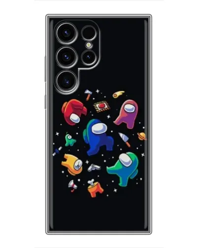 Чехол для Blackview Wave 10C с картинкой «Among Us космос»