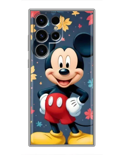 Чехол для Blackview Wave 10C с картинкой «Осенний Mickey Mouse»