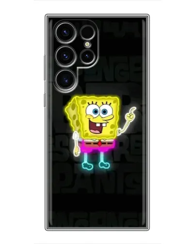 Чехол для Blackview Wave 10C с картинкой «Неоновый Губка Боб»