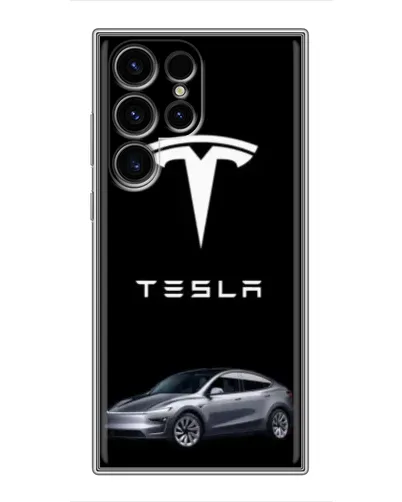 Чехол для Blackview Wave 10C с картинкой «Tesla Model Y»