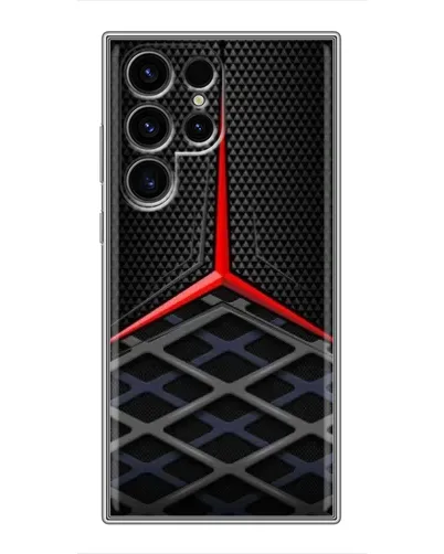 Чехол для Blackview Wave 10C с картинкой «Mercedes Carbon Grid»