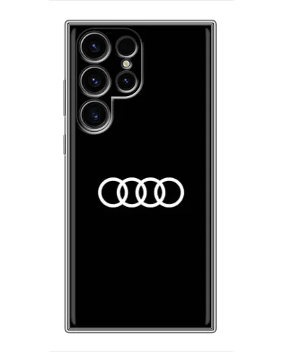 Чехол для Blackview Wave 10C с картинкой «Audi White Logo»