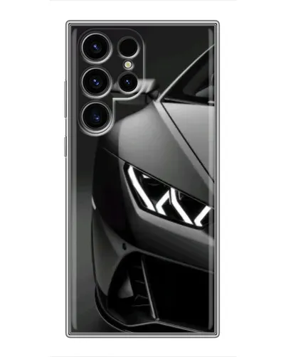 Чехол для Blackview Wave 10C с картинкой «Lamborghini фары детализация»