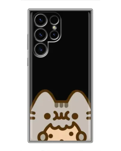 Чехол для Blackview Wave 10C с картинкой «Пушин на черном»