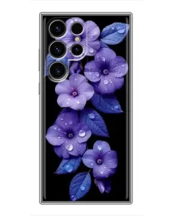 Чехол для Blackview Wave 10C с картинкой «Фиолетовые цветы с росою» Чехол для Blackview Wave 10C с картинкой «Фиолетовые цветы с росою»