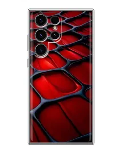 Чехол для Blackview Wave 10C с картинкой «Красная глянцевая сетка» Чехол для Blackview Wave 10C с картинкой «Красная глянцевая сетка»