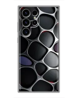 Чехол для Blackview Wave 10C с картинкой «Объемная темная решетка» Чехол для Blackview Wave 10C с картинкой «Объемная темная решетка»