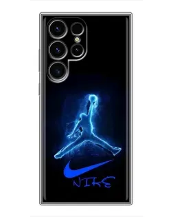 Чохол для Blackview Wave 2C з картинкою «Jordan Neon Blue»