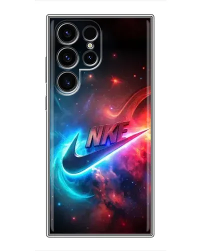 Чохол для Blackview Wave 2C з картинкою «Вогняний логотип Nike»