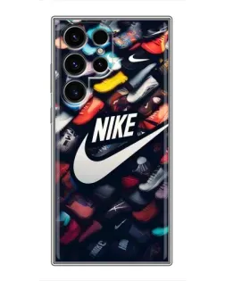 Чохол для Blackview Wave 2C з картинкою «Колекція кросівок Nike»