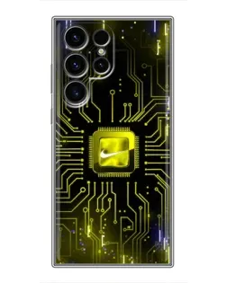 Чохол для Blackview Wave 2C з картинкою «Nike — золота іскра»
