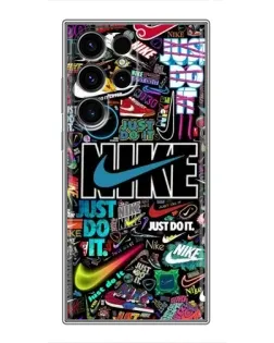 Чохол для Blackview Wave 2C з картинкою «Яскравий колаж Nike»