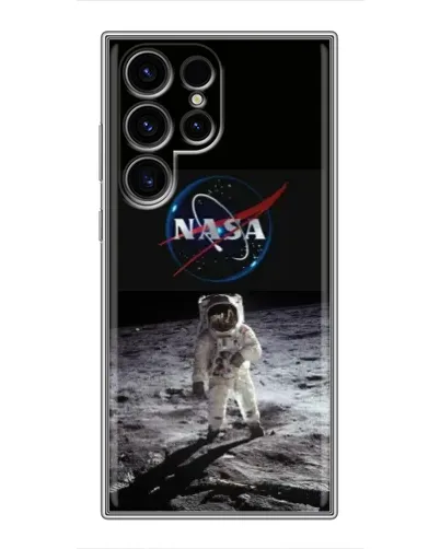 Чохол для Blackview Wave 2C з картинкою «Астронавт на Місяці»