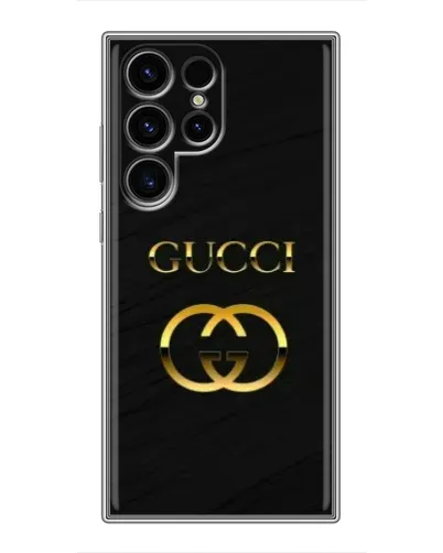 Чохол для Blackview Wave 2C з картинкою «Золотий логотип Gucci»