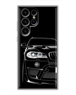 Чохол для Blackview Wave 2C з картинкою «Темний силует BMW»