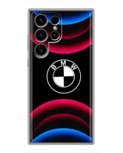 Чохол для Blackview Wave 2C з картинкою «Логотип BMW та неонові дуги»