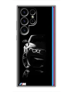 Чохол для Blackview Wave 2C з картинкою «Силует BMW в темряві»