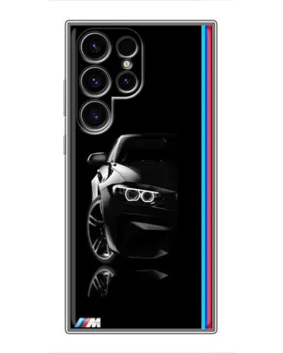 Чохол для Blackview Wave 2C з картинкою «Силует BMW в темряві»