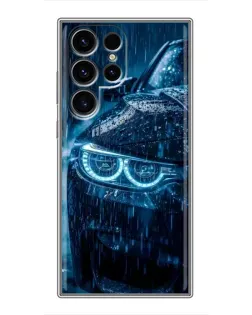 Чохол для Blackview Wave 2C з картинкою «BMW під дощем»
