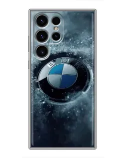 Чохол для Blackview Wave 2C з картинкою «Логотип BMW — лід»