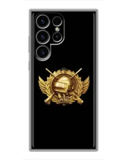 Чохол для Blackview Wave 2C з картинкою «PUBG — помаранчевий градієнт»
