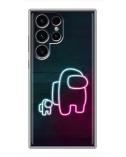 Чохол для Blackview Wave 2C з картинкою «Among Us неон-арт» Чохол для Blackview Wave 2C з картинкою «Among Us неон-арт»
