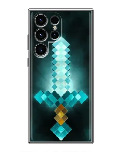 Чохол для Blackview Wave 2C з картинкою «Алмазний меч неон»