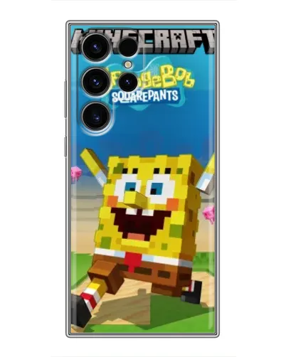 Чохол для Blackview Wave 2C з картинкою «Губка Боб Minecraft» Чохол для Blackview Wave 2C з картинкою «Губка Боб Minecraft»
